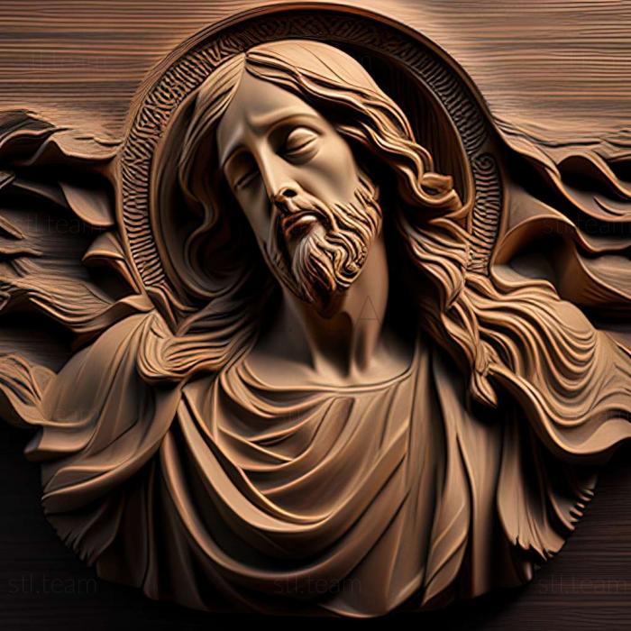 3D модель Иисус (STL)